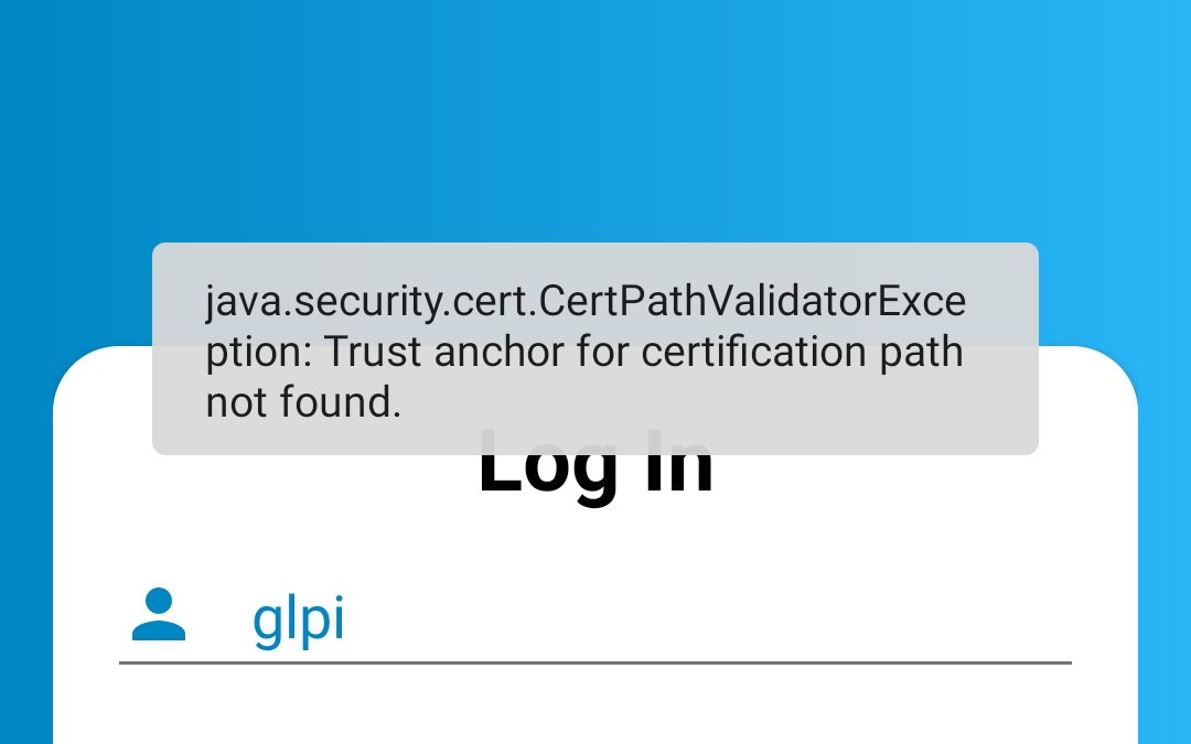 trust anchor for certification path not found lync
