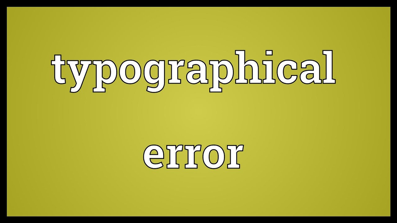 typological faults meaning
