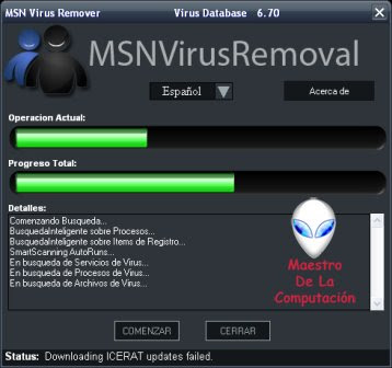 utilidades anti-virus remover msn