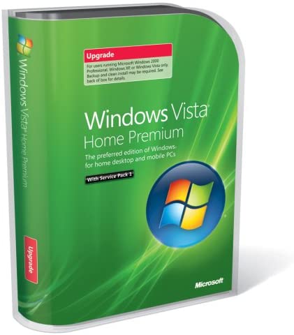 Vista Back Premium Edition mit Upgrade auf Service Pack 1