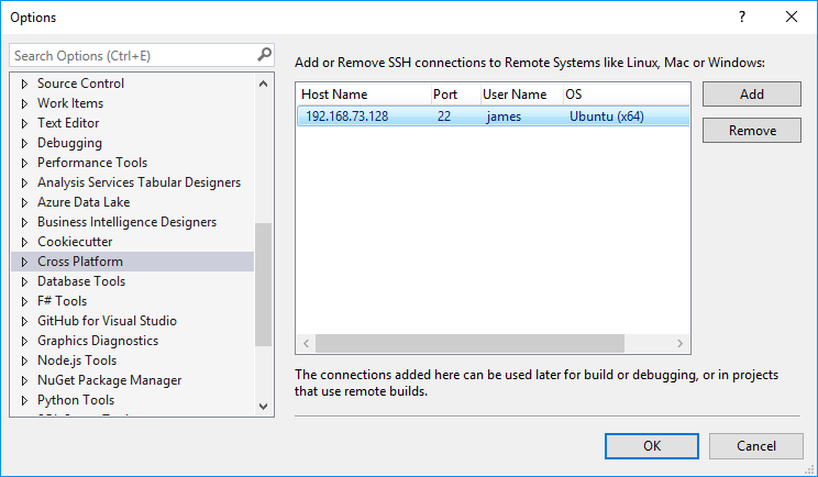 opcja podsystemu Visual Studio
