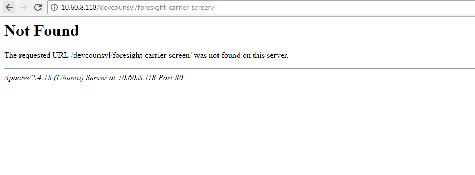 was not found on this server wordpress