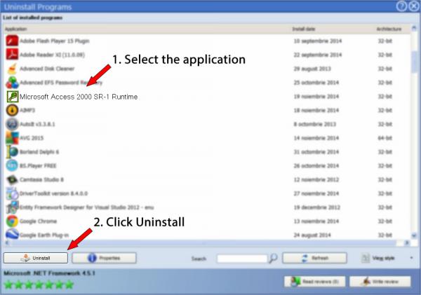 qué es mucho Microsoft Access 2000 sr single runtime