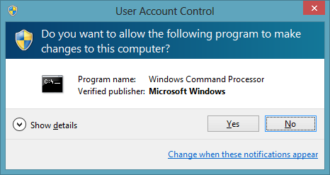 where is the uac in windows 8