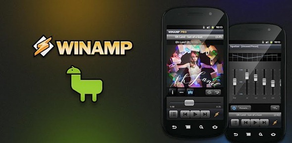 winamp pro système d'exploitation android replaygain