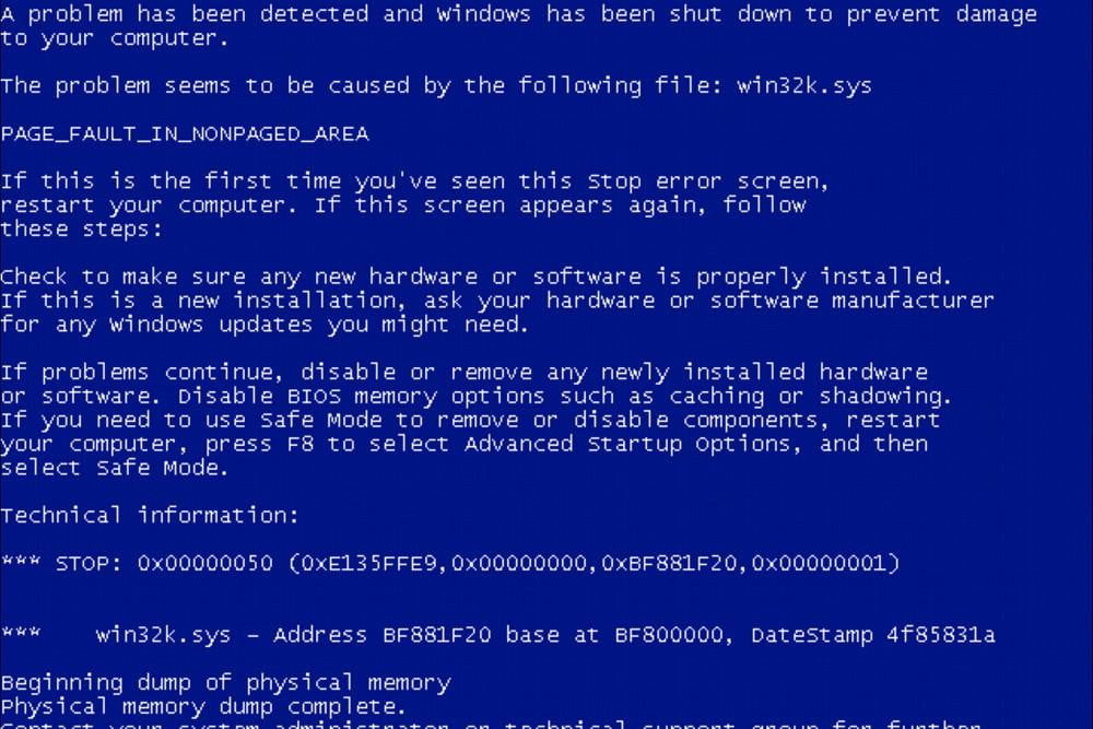 Tutorial zur Fehlerbehebung bei Windows XP
