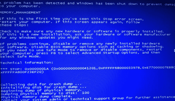 programme de correction de l'écran bleu brillant de windows 7