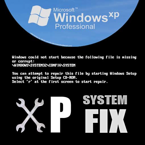 windows repair system tipi di file xp