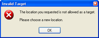 Windows XP-Profil nicht gefunden