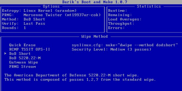 wipe hard disk boot disk