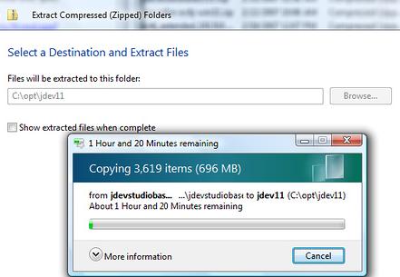 comprimir archivos completamente a través de Windows Vista